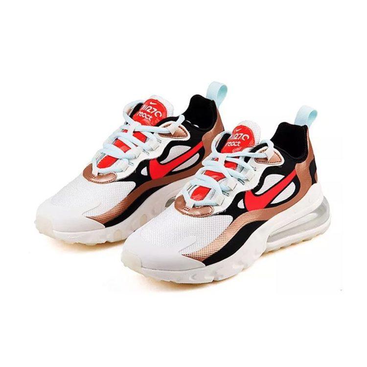 Nike Air Max 270 React Red Bronze Women's CT3428-100