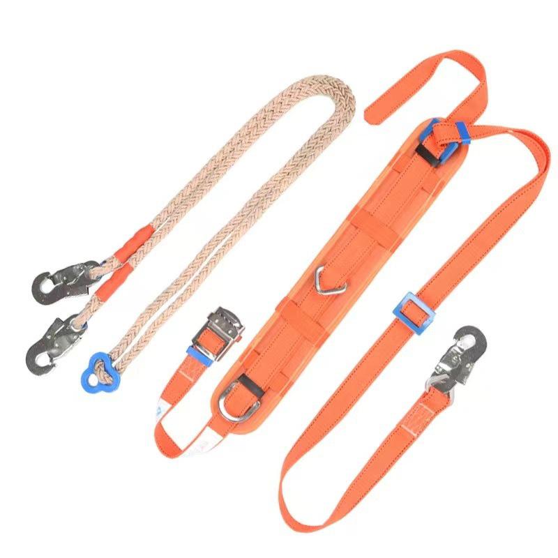 Национальный стандарт Высотный страховочный пояс для защиты от падения - Пятиточечный Электрический двойной поясной ремень