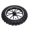 2.5 10 Front Wheel Tire with Inner Tube Hub Rubber Wear Resistant 10inch Wheel Hub Tire for 49cc Small Off Road