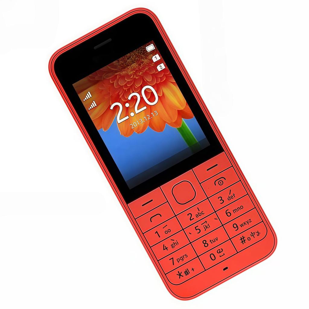 Dual SIM 2G Keypad Phone for Seniors and Students