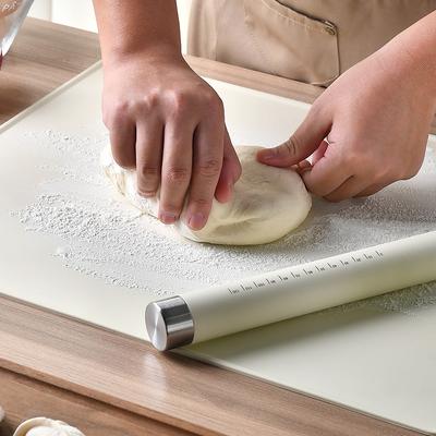 1 Stück Weiße Flüssigsilikon Knetmatte Küche Backen Pasta Matte Haushalt Verdickt Rutschfest Rollmatte