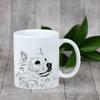 American Eskimo Dog, American Spitz - cup with a dog, personalized cup with a print, a classic gift for everyone from the Art-Dog brand