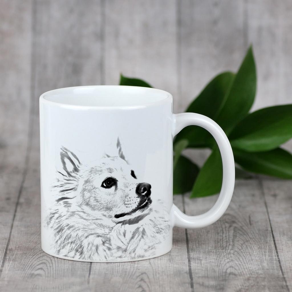 American Eskimo Dog, American Spitz - cup with a dog, personalized cup with a print, a classic gift for everyone from the Art-Dog brand
