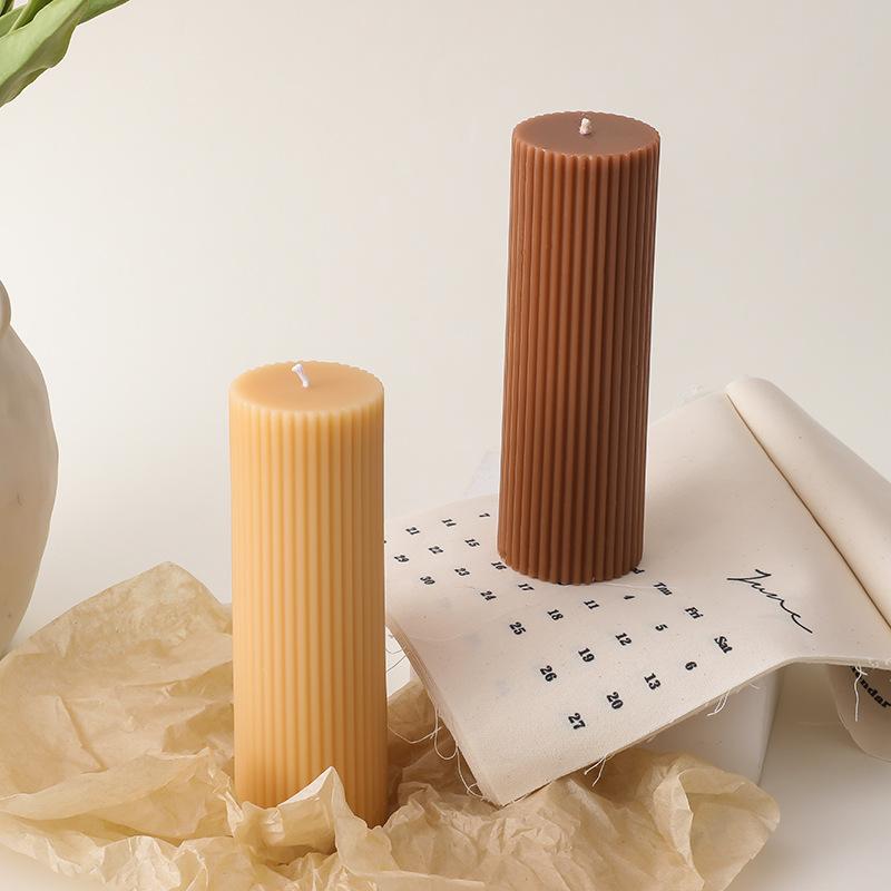 Soy Wax Pillar Candles Scentedless Emergency Lighting Candles Home Decoration
