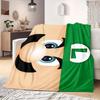 Mario Anime Print Blanket Warm  Comfortable Flannel Blanket Suitable for Bedrooms, Sofas, Beds, Chairs, Picnics, Travel