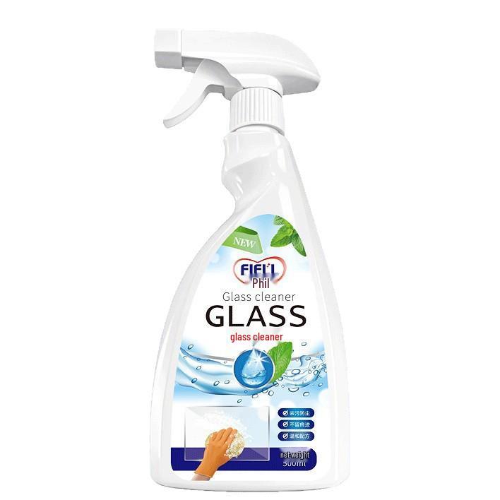 Powerful Glass & Shower Stain Remover Spray for Household Use
