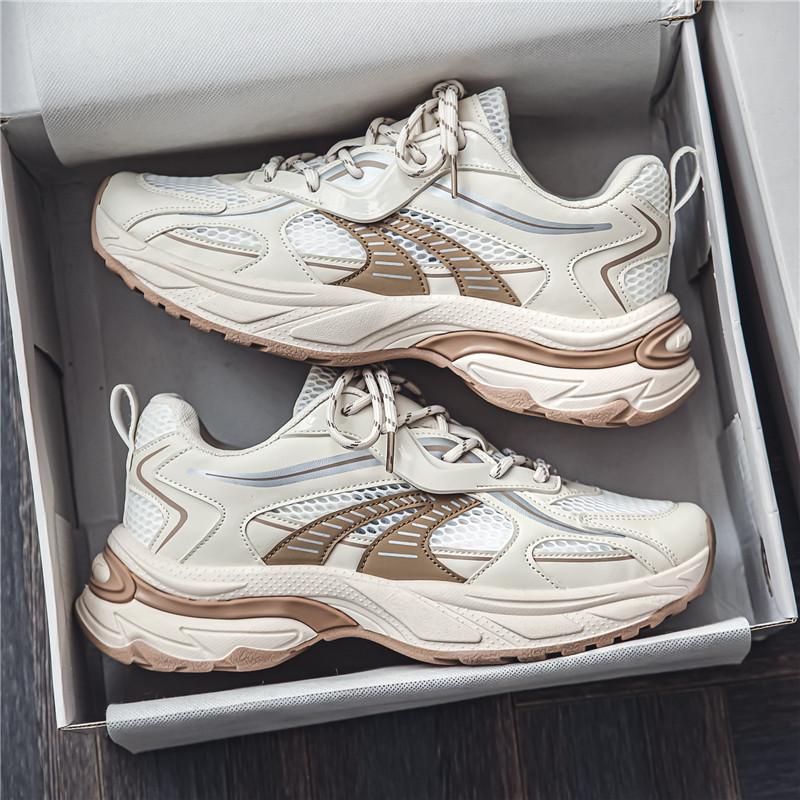 Sneakers men's new summer casual fashion trend sports running versatile student foreign trade dad shoes men