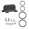 Racing Cards Bracket Quick Release Racing Cards Seatpost Mount Round Road Bike Number Plate Stand Clamp for Road Bicycle Cycling