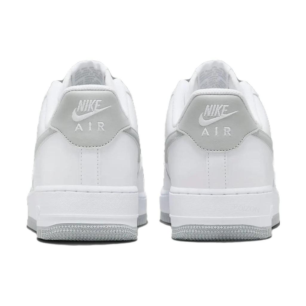 Nike Mens Air Force 1 07 White Light Smoke Grey Men Sneakers FJ4146-100