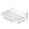 Router Wall Mount Shelf Easy Installation Holder Space Saving for Living Room