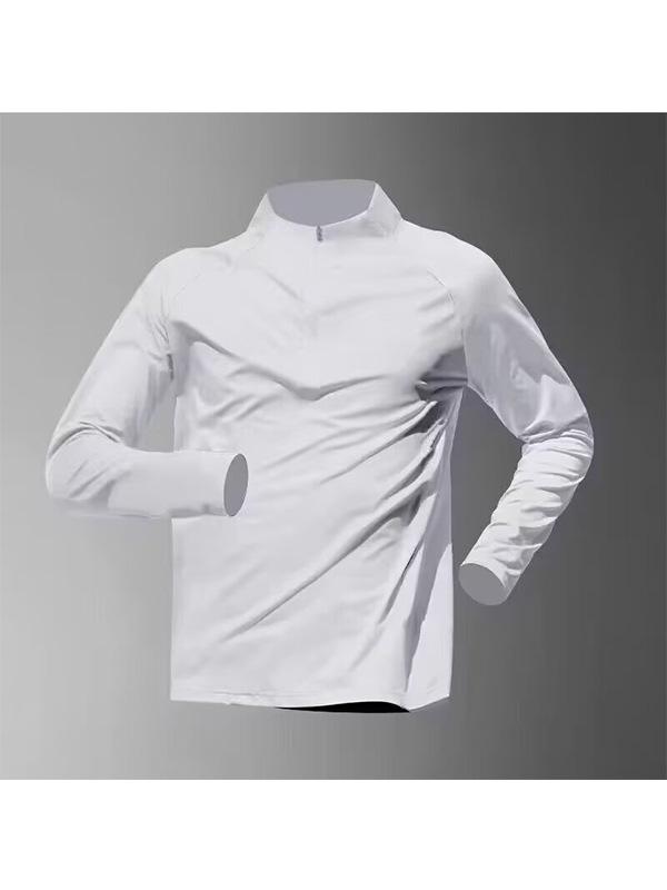 Men's Autumn Quick-Dry Half-Zip Training Jacket