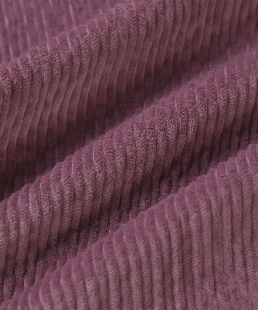 Michikoleondeonkosino Curved Corduroy Pants Mauve Purple