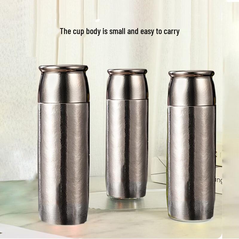 QUANGE Pure Titanium Insulated Water Bottle 420ml