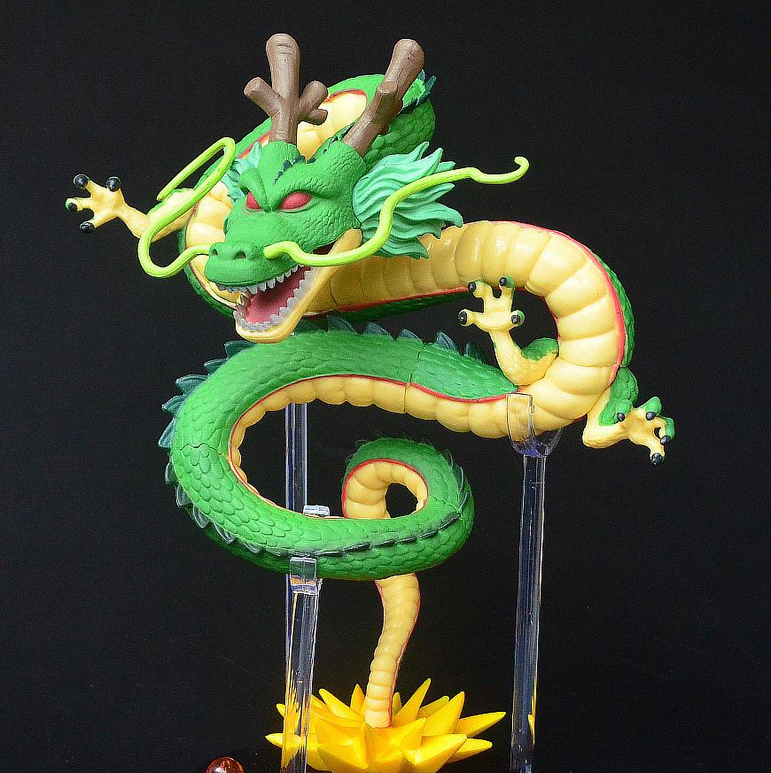 Anime Dragon Ball Shenron Summon Shenron Scene Anime Action Figure Model Gifts Collectible Figurines for Kids 18cm