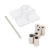 8 Pcs Alloy Steel Self Centering Dowel Jig Kit Centering Punch Set for Woodworking Joints