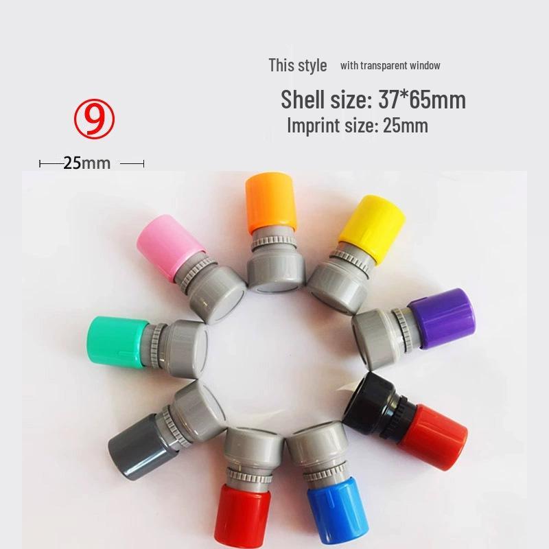 Lichtempfindliches Stempelset: Zahlen 0-9 zum Markieren & Journaling