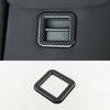 For Honda CR-V CRV 2017- Carbon Fiber Rear Armrest Switch Button Cover Trim