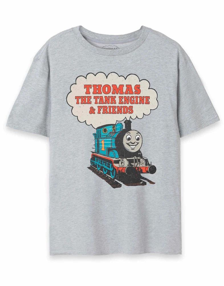 Thomas and friends short sleeved tshirt unisexs grey marl official merch M