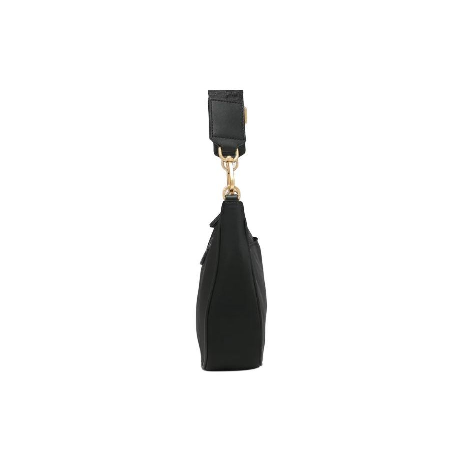 Tory Burch Web Series Adjustable Shoulder Strap Nylon Hobo Bag Women Bags Black 88370-001
