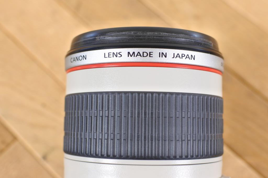 Canon EF 70-200mm f/4 L IS USM Lens with Hood/Caps from Japan