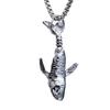 Jesus Cross Necklace Robot Dinosaur Pendant Fashion Charm Whale Screw Man Motorcycle Bear Sweater Chain Jewelry For Men Gifts