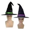 1Pc Halloween Wizard Hat Funny Witch Hat Witch Caps Wizard Costume Accessories for Carnivals Masquerades Party Cosplay