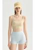 Women's High-Waisted Butt-Lift Yoga Shorts, Nude Feel, Three-Quarter Length