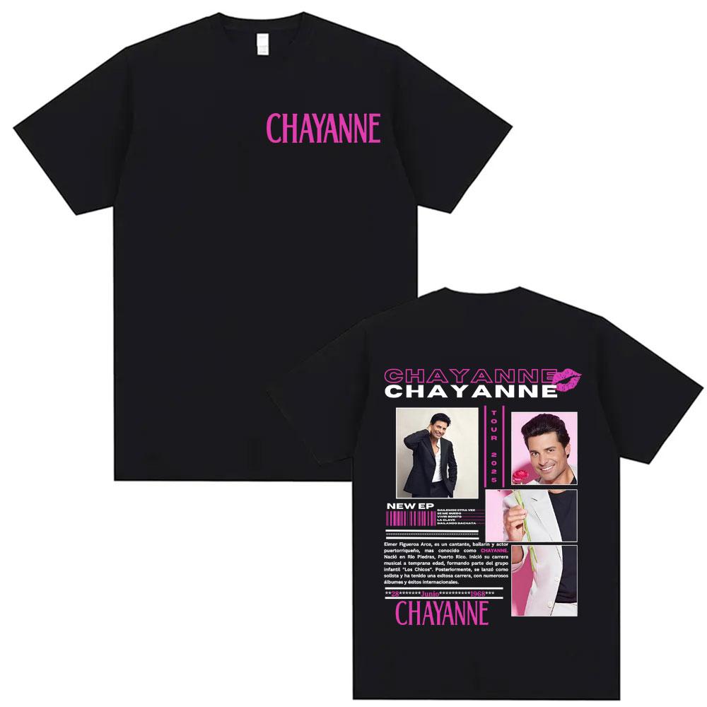 Chayanne Bailamos Otra Vez Album 2025 Tour Summer Mens Womens Fashion Tshirt Classic Retro Street Wear High Quality Tshirt