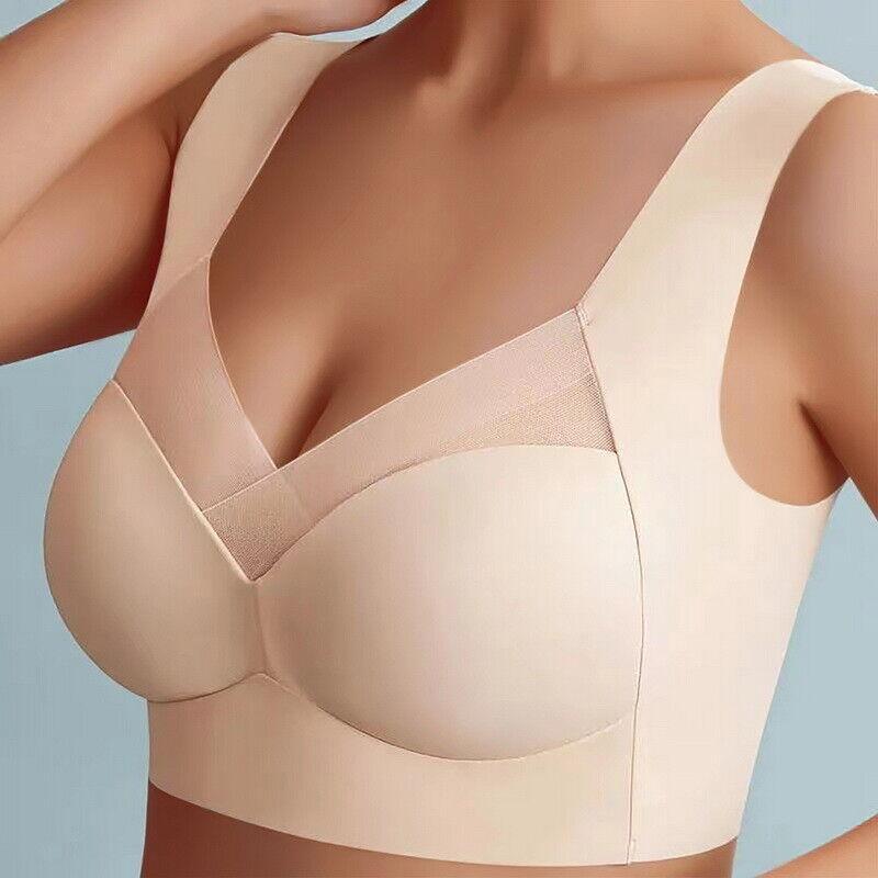 Pohodlná dámska bezšvová push up podprsenka Stretch Pohodlná tvarovaná vesta Crop Top Šport