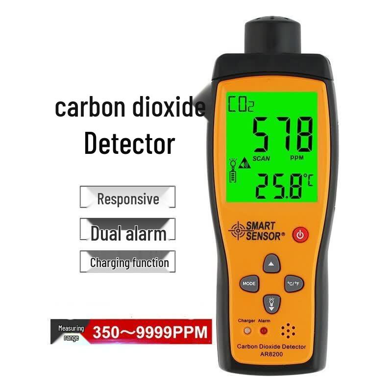 Smart Sensor AR8200 Portable CO2 Gas Detector