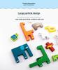 Wooden Animal 3D Puzzle Blocks for Children's Early Education