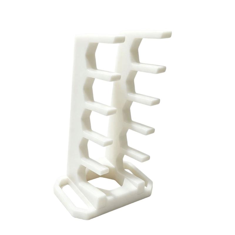 Collectible Display Stand for Tabletop Shelves Detachable Plastic Holder for Desk Presentation and Home Collection Use