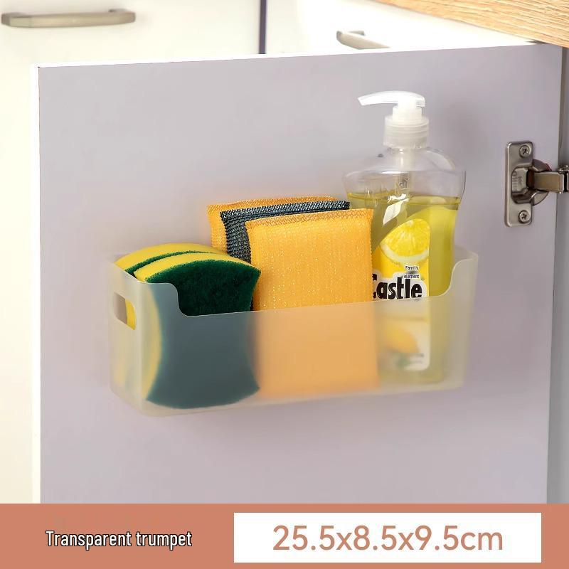 Wall-Mounted Kitchen Cling Film Storage Rack for Cabinet or Refrigerator 