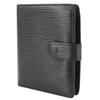 LOUIS VUITTON Porto Vie Compact Bi-Fold Wallet M63552 Noir black Epi Leather unisex Used