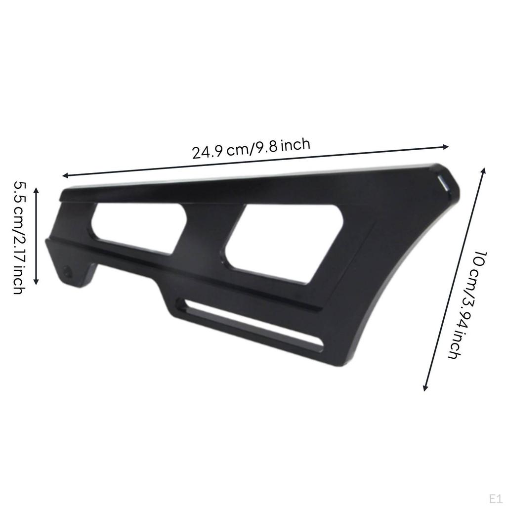 Motorcycle Chain Protection Plate CNCMachined Rear Guard Lightweight for Riders,