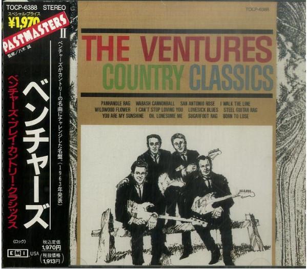 

CD VENTURES - The Ventures Play The Country Class TOCP6388 EMI USA 1990 Japan Rock