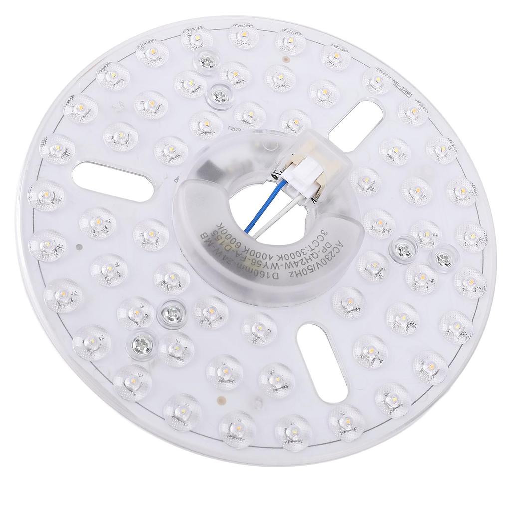 6.3in LED Ceiling Fan Light Kit Magnetic 24W Dimmable 3CCT 3000K 4000K 6000K Ceiling Fan Light Replacement Panel 230V