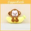 Soft Monkey Plush Keychain Keyring Children Gift Collection Doll Enthusiasts