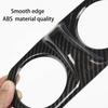 Carbon Fiber Rear Back Air Condition Vent Panel Trim for Jeep Wrangler JL JT 18+