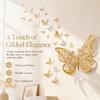 72Pcs 3 sizes Butterfly Wall Stickers Easy Cleaning 3D Butterfly Wall Decor  Home Decor