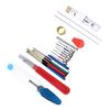 20 Pieces Punch Needle Kit Needle Threaders Embroidery Poking Cross Stitch Tools Punch Needle