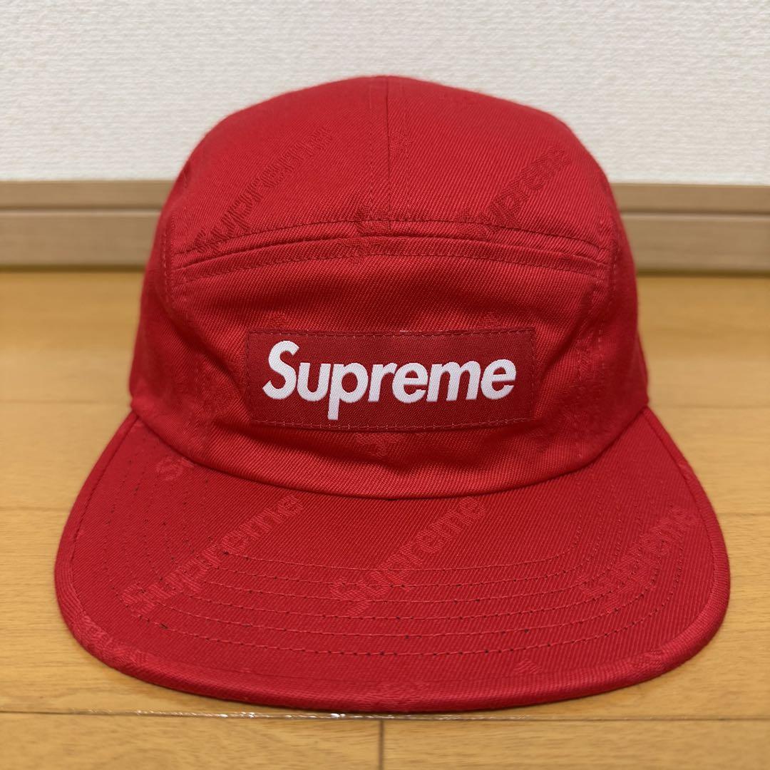

[USED] Supreme Jacquard Logos Twill Camp Cap