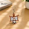 Eichhörnchen Schlüsselanhänger Sammlerstück 3D Gedruckter Fliegender Schlüsselanhänger, Flexibles Fidget Toy mit Gelenkigem Schlüsselring, Tier Rucksackanhänger, Geschenk für Liebhaber Figur