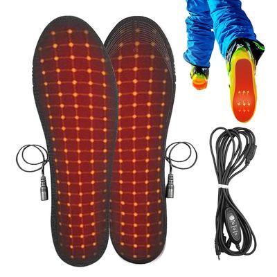 3 Configurações de Temperatura Palmilhas Aquecidas para Sapatos Pad Aquecido Elétrico para Sapatos Cortável Palmilhas Aquecidas Laváveis para Atividade de Inverno em Família Acampamento