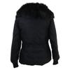 Moncler Excellent Condition 23AW I20931A00097 Autour Eco-fur Glitter Blend Wool Down Jacket Jacket 00 blackUsed