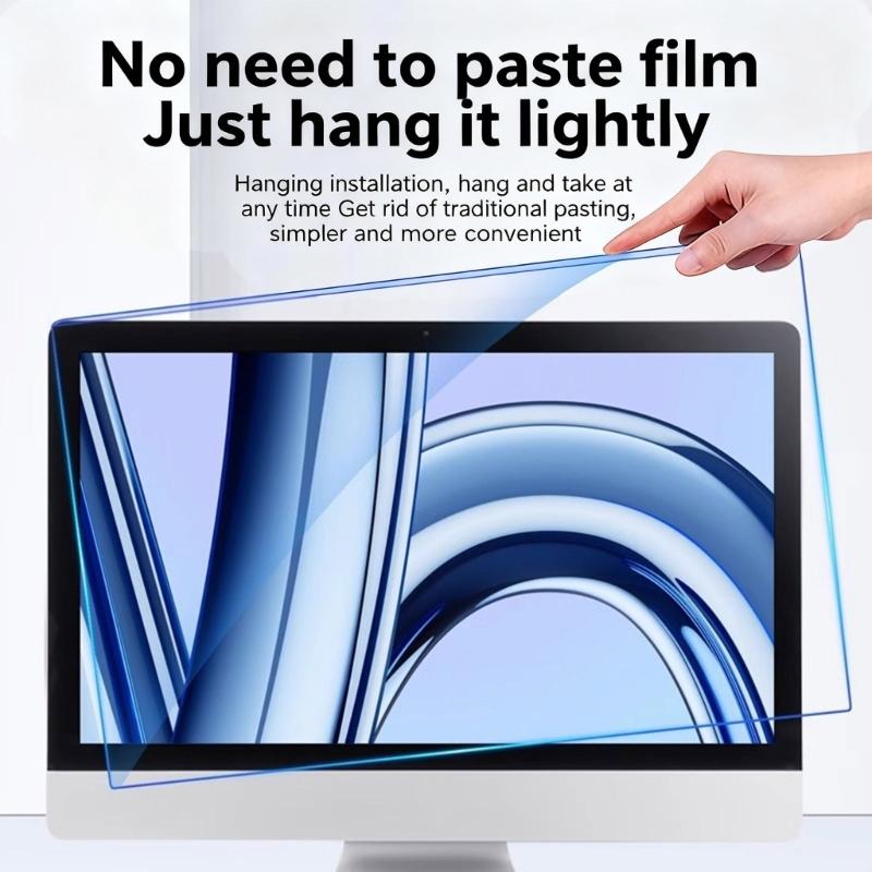 Pellicola Protettiva Sospesa Con Tecnologia Per La Cura Degli Occhi Blocca La Luce Blu Dannosa Per Accessori Schermo Computer
