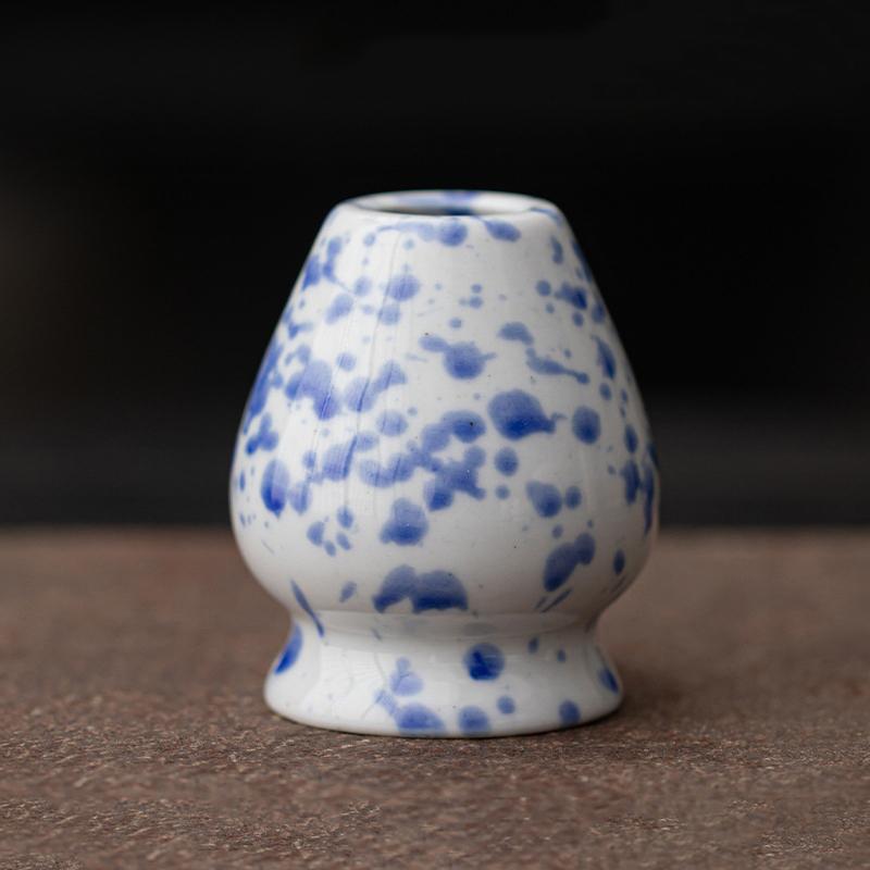 

Японский керамический держатель для зеленого чая маття Chasen, чаша-подставка, бамбуковый венчик, измельчитель, щетки, держатель для чайных инструментов, чайные аксессуары, чайная посуда