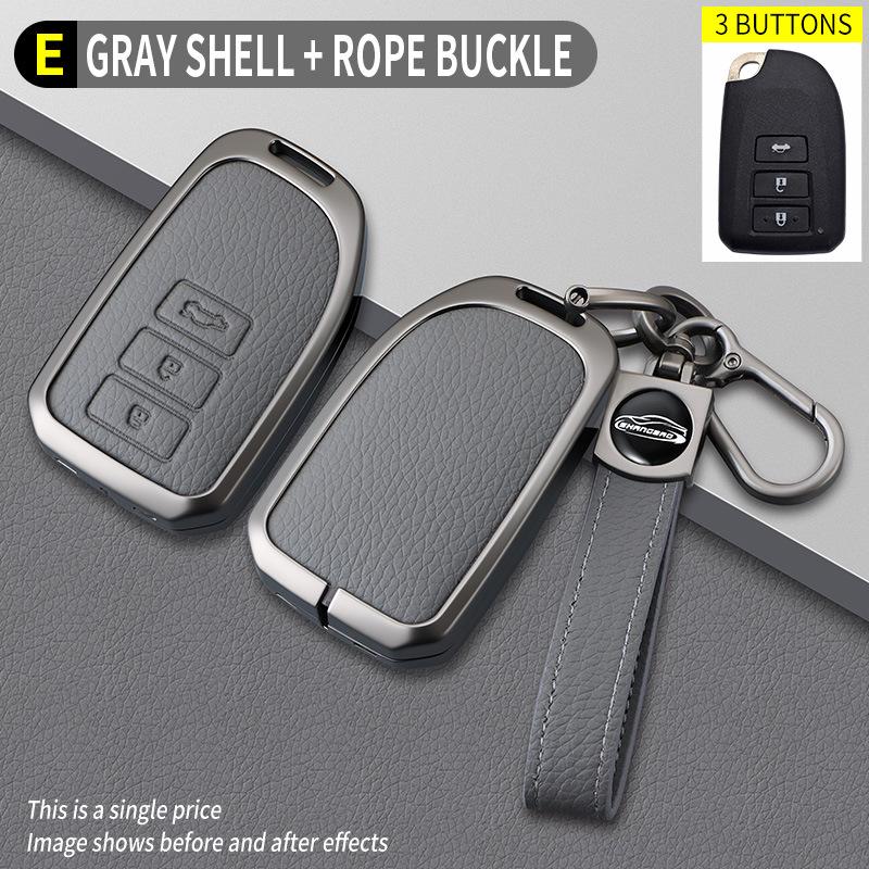 Toyota Model E Car Key Case - Elephant Gray