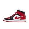 Air Jordan Wmns Air Jordan 1 Mid Alternate Bred Toe BQ6472-079
