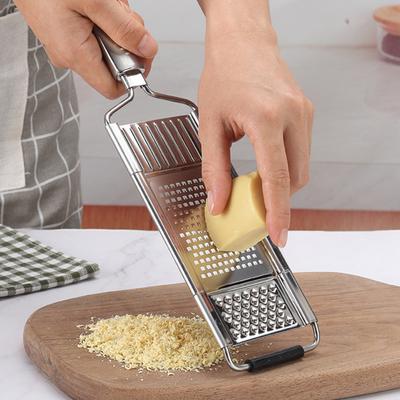 Vegetable Slicer Stainless Steel Food Slicer Removable Blade Kitchen Slicer Vegetable Cutter for Salads Cheese Fruit